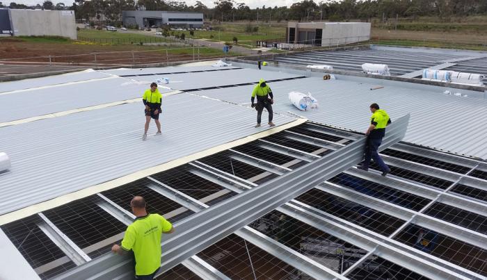 Industrial roofing project for factories in Melbourne - AFM Roofing
