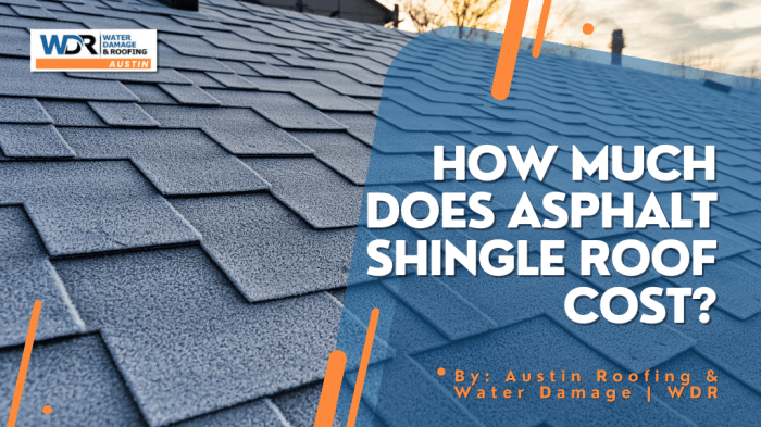 How Much Does Asphalt Shingle Roof Cost?